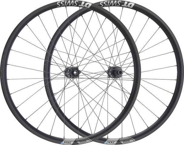 DT Swiss HXC 1501 SPLINE One 27.5" 30 6-Bolt Boost Disc Hybrid Wheelset - black/SRAM XD/110 mm/SRAM XD/110 mm/Boost/148 mm/110 mm/Boost/27.5" (650B)/148 mm