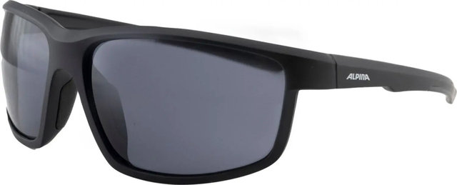 Alpina Defey Sports Glasses - black matte | mirror blue