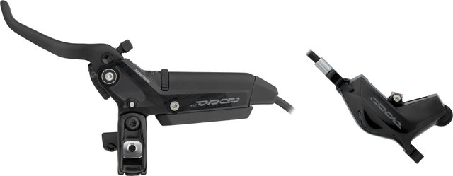 SRAM Code Silver Stealth Disc Brake - black anodized/Front wheel/Flip-Flop (non-side-specific)