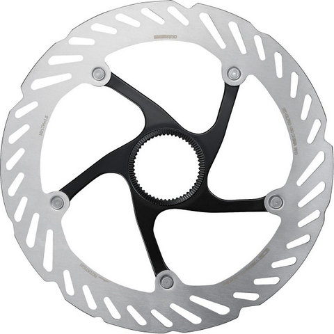 Shimano Disque de frein RT-CL700 Center Lock - argenté-noir/180 mm