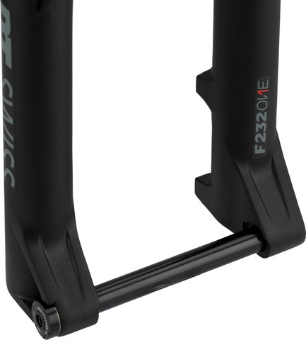 DT Swiss Fourche à Suspension F 232 ONE 29" Boost Crown adjust - noir/Axe Traversant 15 mm/120 /51 /1 1/8" - 1,5" tapered/29"/110 mm
