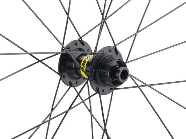 Mavic Set de Roues Allroad S Disc Center Lock 28" Carbon - noir/100 mm/Shimano Route/142 mm/28"