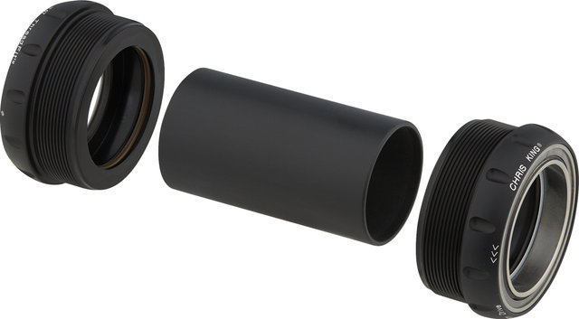 Chris King Rodamiento interior ThreadFit T47 - 30x - matte jet/T47