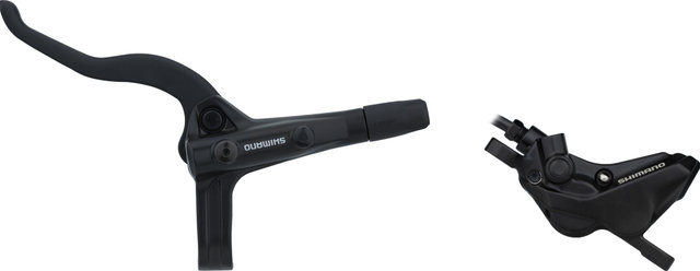Shimano Freno de disco BR-MT420 + BL-MT401 J-Kit - negro/Rueda delantera/Izquierdo (específico de lado)
