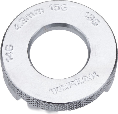Topeak MultiSpoke Wrench Spoke Key - silber