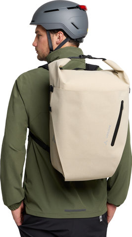 VAUDE ReCycle Transformer 26 mochila híbrida-bolsa para bicicleta - linen | 26 | one size