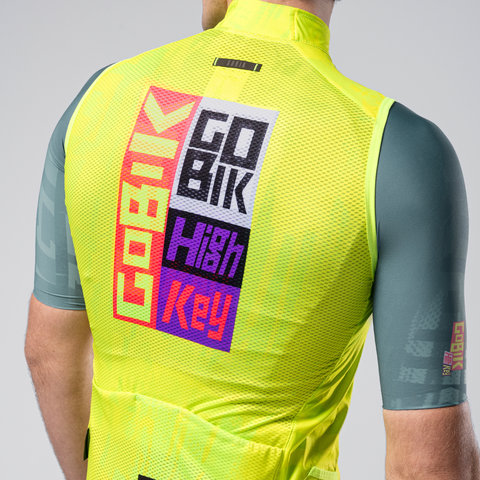 GOBIK Gilet Plus 2.0 High Key Edition - liquid lime/M