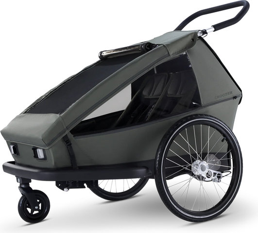 Croozer Kid Ellma Kinderanhänger - moss green | 20"