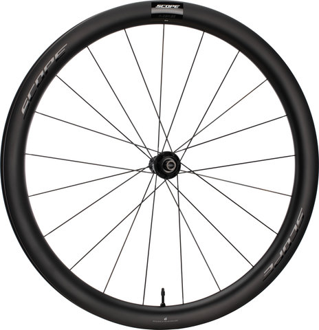 Scope Cycling Juego de ruedas R4.G Disc Center-Lock 28'' - black | 142 mm | 100 mm | SRAM XDR | 28"