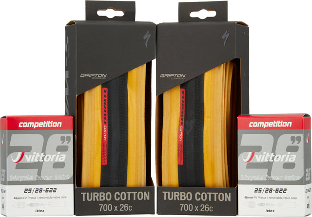 Specialized Turbo Cotton Latex Bundle - black transparent/28 /26 mm/26-622
