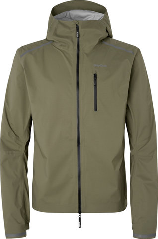 GripGrab EXPLR Waterproof Lightweight Rain Jacket - olive green/M