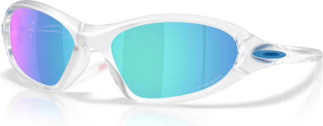 Oakley Lunettes de sport Portal Jacket - matte clear | prizm sapphire