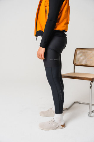 GONSO Leg Warmer Thermo-Beinlinge - black | M