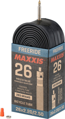 Maxxis Freeride/Downhill Light 26" Schlauch - schwarz/SV/57-559 bis 64-559/26 x 2,2-2,5 SV 36 mm/36 mm