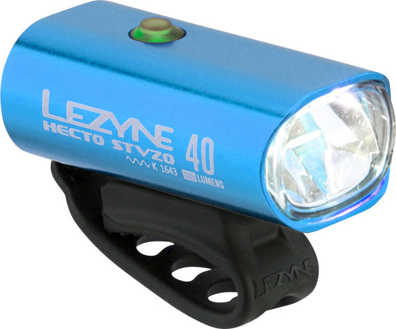 Lezyne Hecto Drive 40 LED front light with StVZO approval - blue-glossy