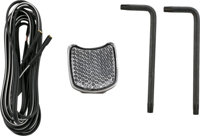 busch+müller Luz delantera IQ-XS E LED para E-Bikes con aprobación StVZO - negro