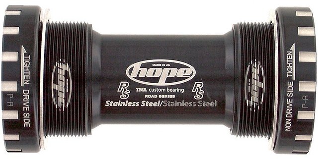 Hope Stainless Steel Road Bottom Bracket - black/BSA 68/73