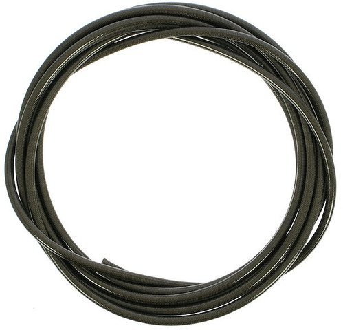 Goodridge Braided Stainless Steel Brake Hose - carbon-look/4 m