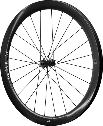Black Inc Juego de ruedas gravel Forty Six Carbon Disc Center Lock 28" - silver | Non Boost | 100 mm | SRAM XDR | 28" | 142 mm
