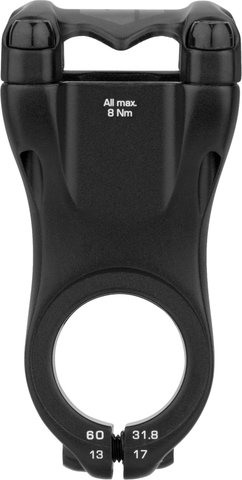 LEVELNINE Team AM MTB Stealth 31.8 Vorbau - black stealth/60 mm 6°