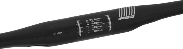 FSA SL-K Compact ACR SCR 31.8 Carbon Handlebars - UD carbon/440 mm