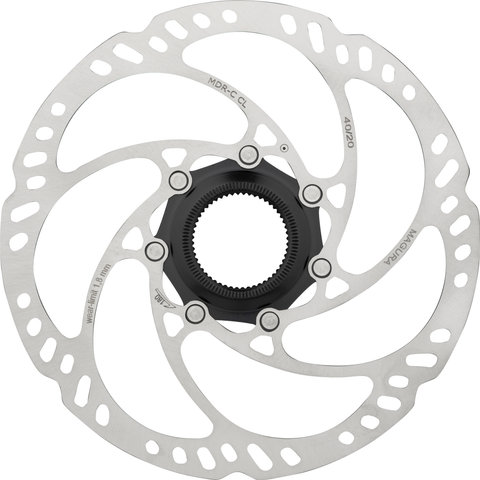 Magura Disco de freno MDR-C CL Center Lock para eje pasante - plata/180 mm