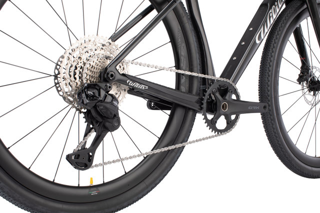 Wilier Rave SLR ID2 GRX Di2 1x12-fach Carbon Graff Allroad Gravelbike - glitch black | 170,0 mm | M | 28"