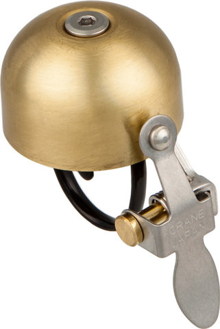 Crane Bells E-Ne Bell Fahrradklingel - matt gold
