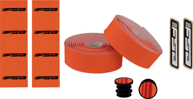 FSA PowerTouch Gel Lenkerband - neon orange/universal