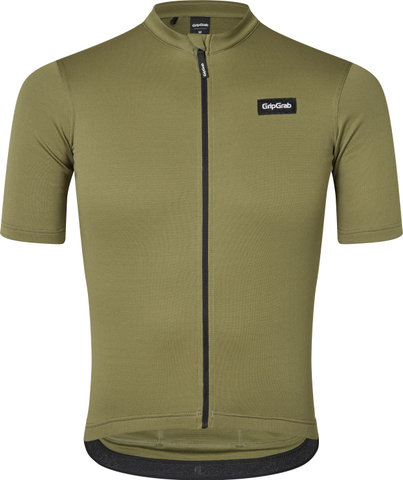GripGrab EXPLR Merinotech S/S Trikot - olive green/L