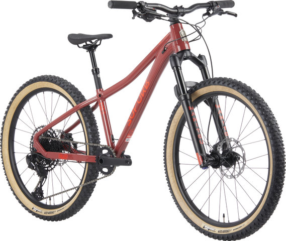 SUPURB BO24+ 24" Kinderfahrrad - fox red/24"
