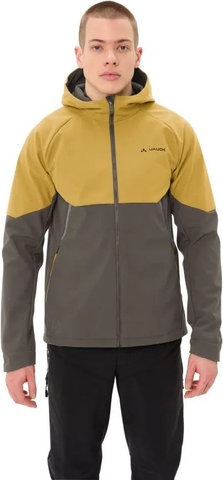 VAUDE Mens Qimsa Softshell Jacket - savanna/S