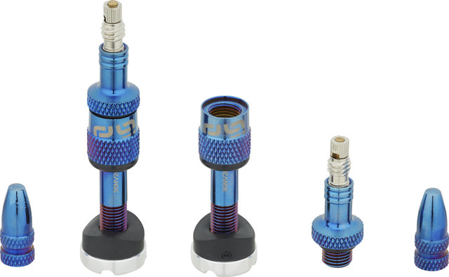 e*thirteen Valve Tubeless Quick Fill - 2 pièces - intergalactic/SV 16-24 mm