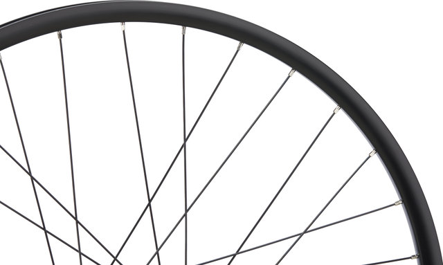 bc basic Mountain Deore Disc Center Lock P-22 29" Laufrad - schwarz/29" VR 12x100 Dynamo