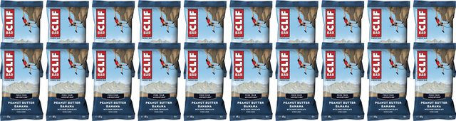 CLIF Bar Barre énergétique - 20 pièces - peanut butter banana