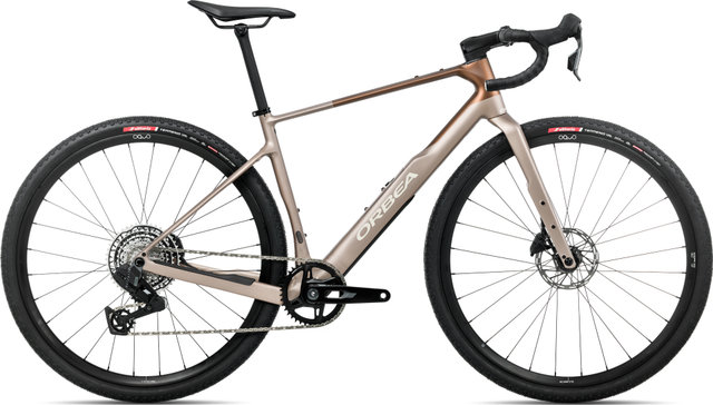 Orbea Bici Gravel TERRA M31eTeam 1x Carbon 28" - nickel-met cinnamon matt/172,5 mm/M/28"
