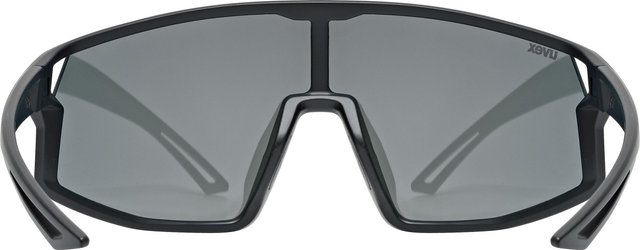 uvex Gafas para niños Skyryse Jr. - black mate/mirror red