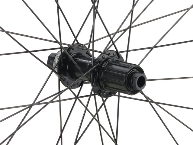 bc basic Mountain Deore Disc Center Lock DT Swiss 533D 29" Laufrad - schwarz | 29" HR 12x142 Shimano