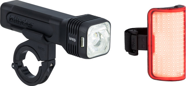 Knog Set d'Éclairage Blinder 120 + Mid Cobber Twinpack (StVZO) - black/700