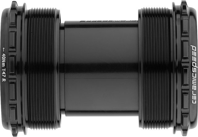 CeramicSpeed Eje de Pedalier Alpha T47/68 30 mm Road - black/T47