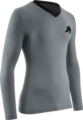 ASSOS Camiseta Tactica Tech T5 L/S - fanatic silver/M/L