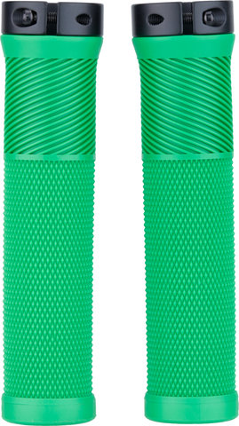 OneUp Components Thin Lock-On Lenkergriffe - green/138 mm