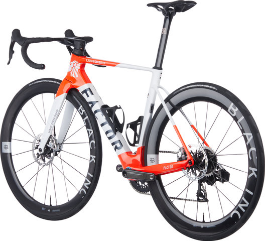 Factor OSTRO V.A.M 2.0 Disc Lionspeed Limited Red Carbon 28" Rennrad - lionspeed/M/28"/170,0 mm/48 mm