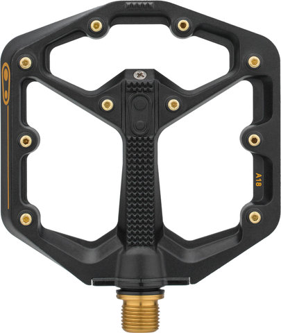 crankbrothers Stamp 11 Plattformpedale - black-gold/small