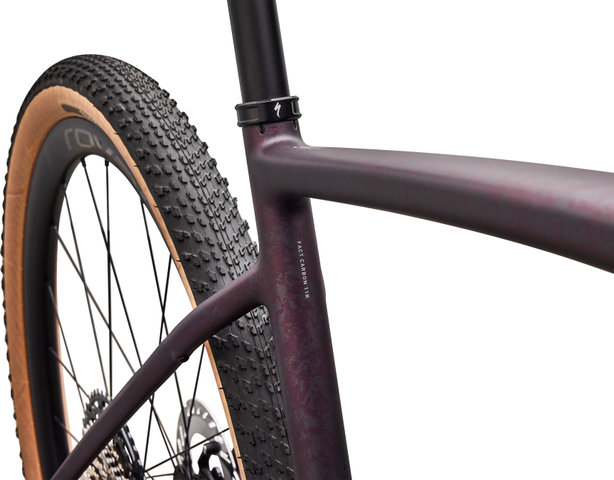 Specialized Vélo électrique Gravel Turbo Creo 2 Expert Di2 Carbone 28" - satin nebula metallic-bordeaux metallic dry impasto-desert metallic | 170,0 mm | 28" | S | 55 mm