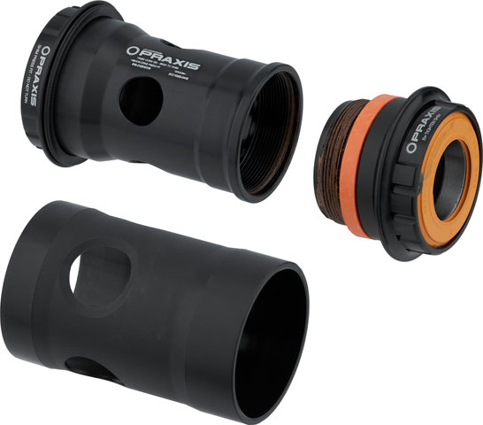 Praxis Works Shimano MTB BB30 / PF30 Conversion Steel Bottom Bracket - black