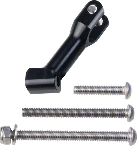 SON Soporte corto de faro - black anodized