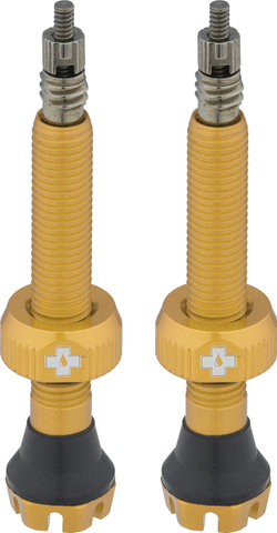Muc-Off Tubeless Ventile V2 - gold/SV 44 mm