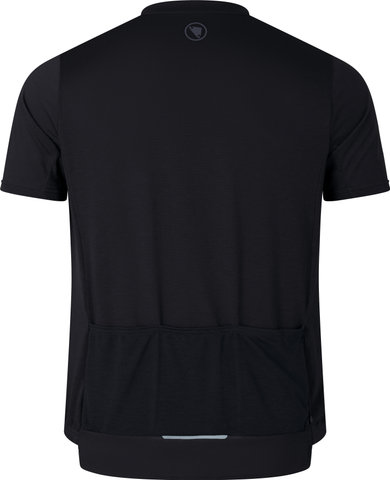 Endura Loop S/S Zipped Trikot - black/M
