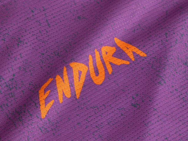 Endura Maillot Singletrack Print S/S pour Dames - end purple | M